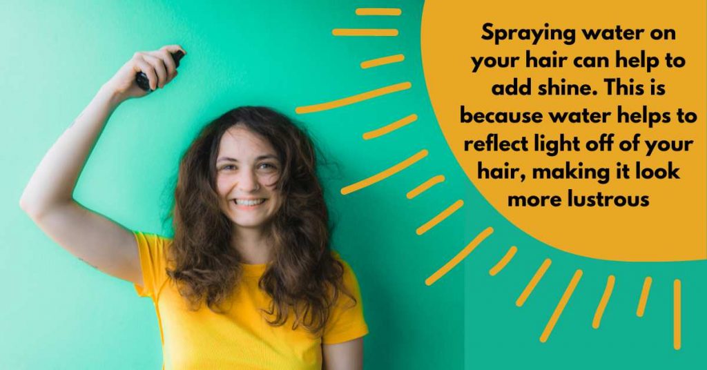 IS it possible of Spraying Water on Your Hair Help It Grow?